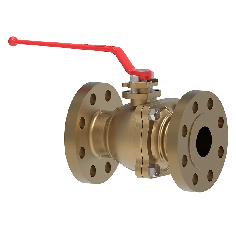 Bronze Lever Floating Valveing ​​Ball Valve