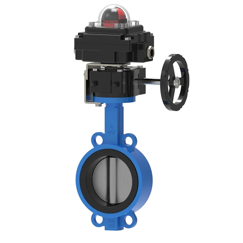 Butterfly Valve karo Limit Switch