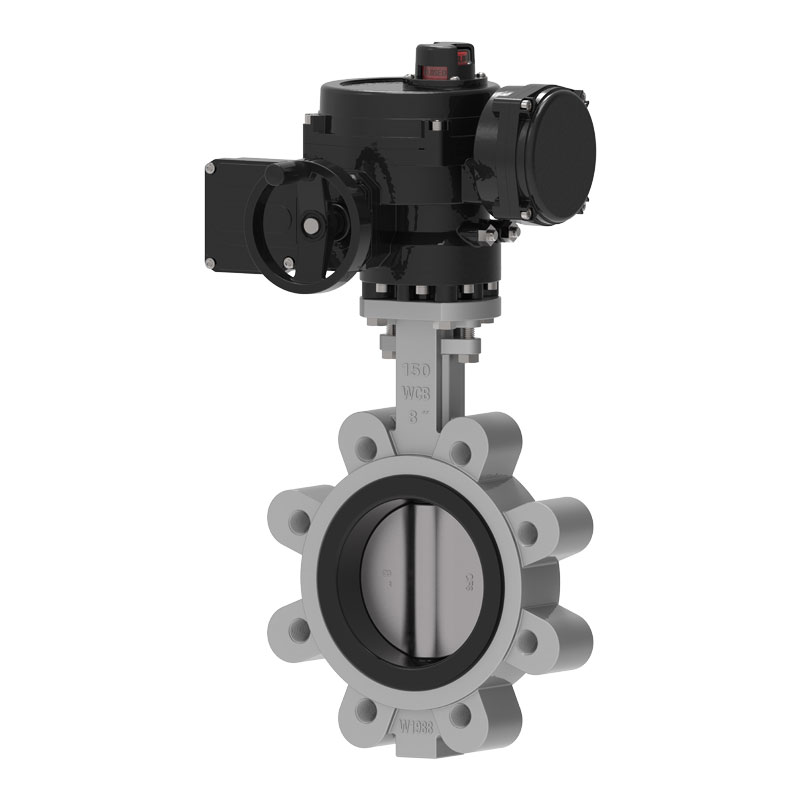Electric Lug Soft Lenggah Kupu Valve