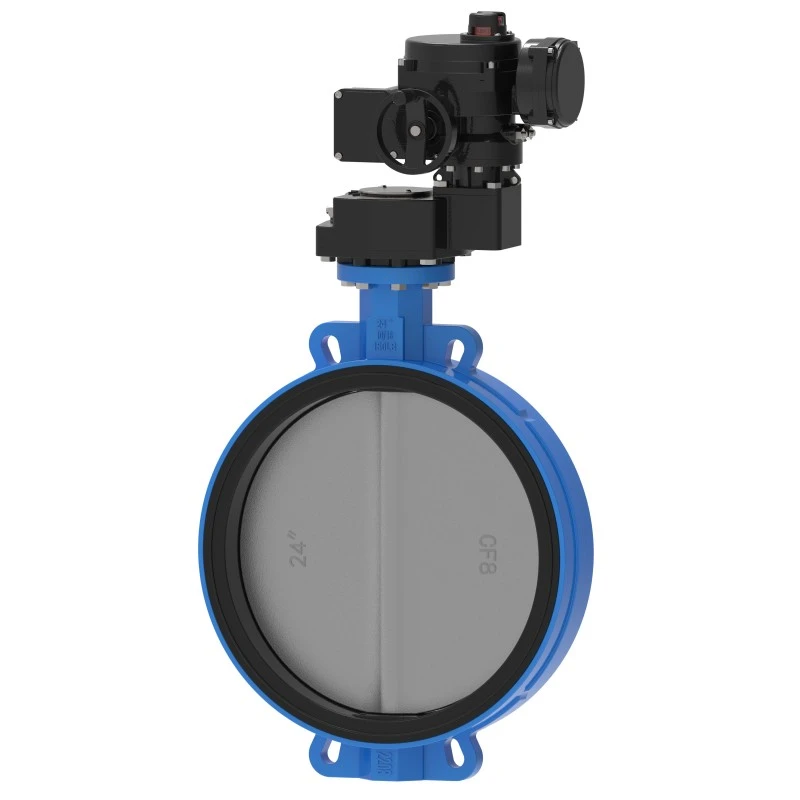 Listrik Wafer Butterfly Valve