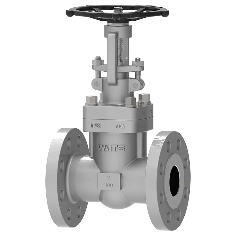 Katup gapura baja sing dibanting flanged