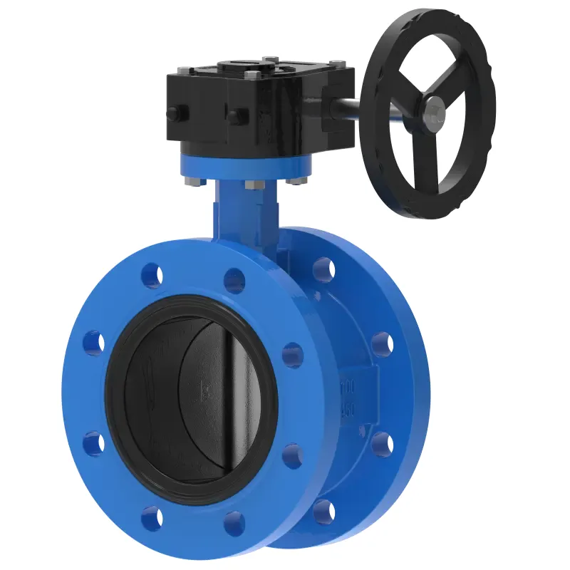 Gear Flange Butterfly Valve