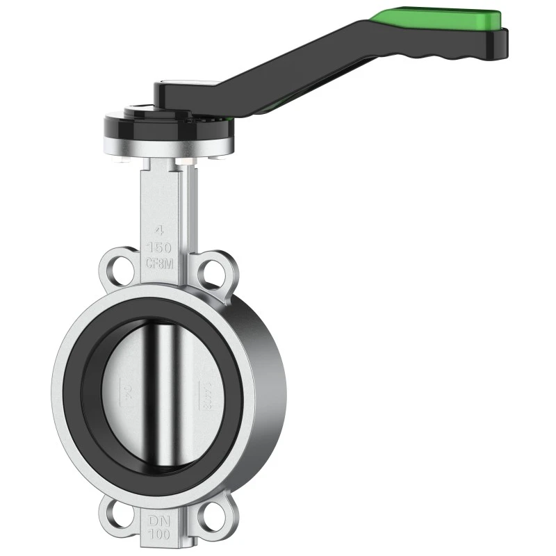 Stainless Steel Lever Wafer Butterfly Valve